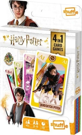Shuffle - Harry Potter - 4 In 1 Kaartspel