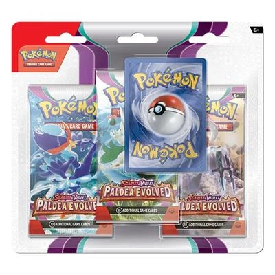 Pokemon - Scarlet & Violet 2 - Paldea Evolved 3-Pack Booster