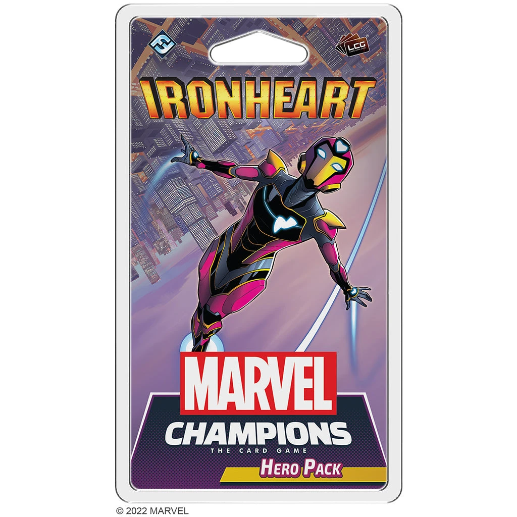 ASMODEE MARVEL LCG CHAMPIONS IRONHEART HERO PACK