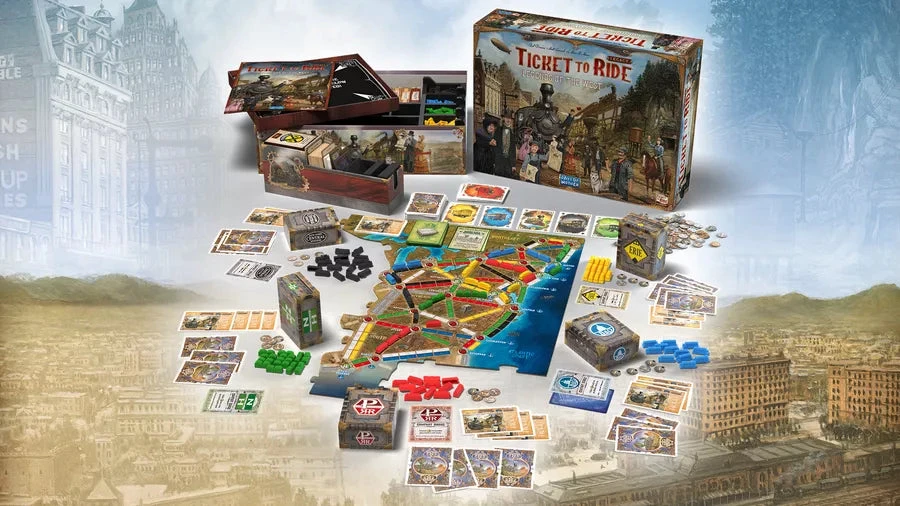 ASMODEE TICKET TO RIDE LEGACY LEGENDES UIT HET WESTEN - Afbeelding 3